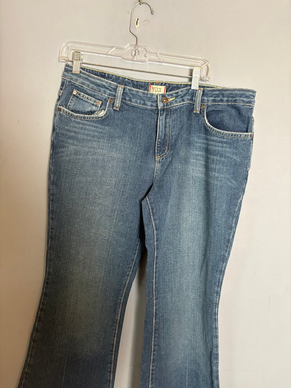 Tilt Huntington Womens Flare Jeans Size 13 Regular Blue Denim